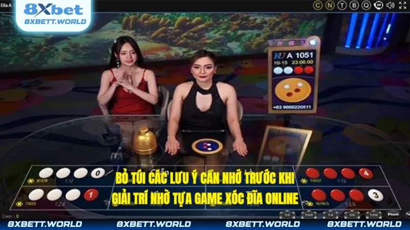 Bỏ túi các lưu ý cần nhớ trước khi giải trí nhờ tựa game xóc đĩa online