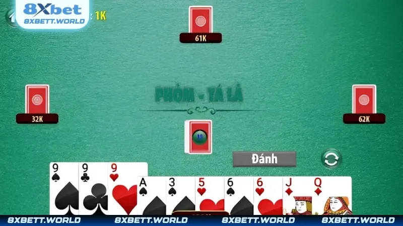 Không được để đối thủ có cơ hội ù do quân rác mình đánh xuống