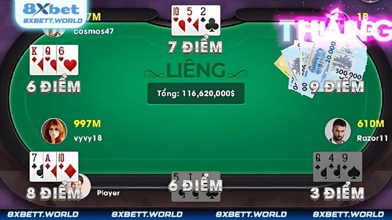 Mẹo hay để thắng lớn trên mọi bàn cược Liêng